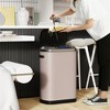 Dolonm 50L Smart Sensor Trash Can - Automatic Motion-Activated Lid, Stainless Steel, Hands-Free, Silent Closing - 3 of 4