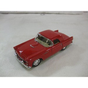 KiNSMART - 1955 Ford Thunderbird Hard Top 5" 1:36 Scale Metal Model Toy Classic Car (Red) - 1 of 3