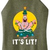 Women's - SpongeBob SquarePants - Patrick It's Lit Graphic High Neck Tank - 2 of 4