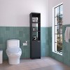 NicBex File Cabinet with 1 Shelf,Office Cabinet with Round Knob Design,Modern Vertical Storage Cabinet,Filing Cabinets for Home Office - 2 of 4