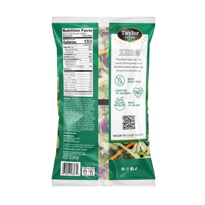 Taylor Farms ZERO Itallian Chopped Salad Kit - 11.3oz