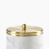 LIVN CO. Modern Marbled Resin Jar - 4 of 4