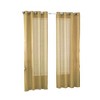 GoodGram Ultra Luxurious Elegant Sheer Grommet Single Curtain Panel - 2 of 2