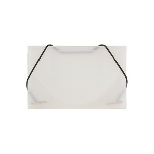 JAM Paper Plastic Business Card Holder Case Clear Frosted Sold Individually (3637141) - 1 of 4