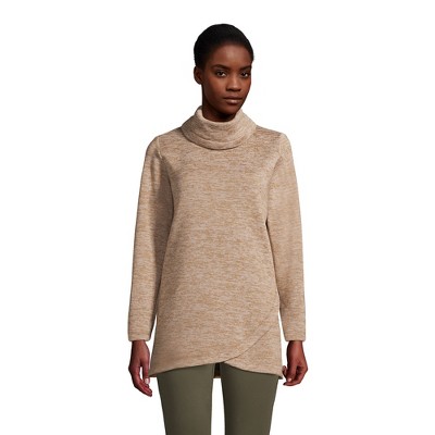 Fleece Cowl Neck Tunic