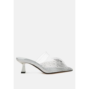Freja Embellished Bow Kitten Heels - 1 of 4