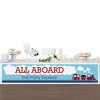 Big Dot of Happiness Railroad Party Crossing - Steam Train Happy Birthday Decorations Party Banner - image 3 of 4