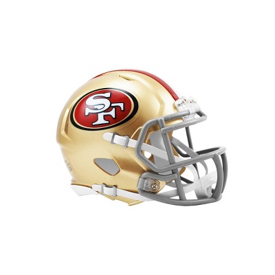 NFL San Francisco 49ers Chrome Mini Hover Helmet Sports Memorabilia