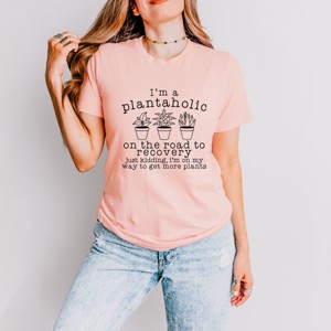 Simply Sage Market I'm A Plantaholic Short Sleeve Tee - 1 of 4