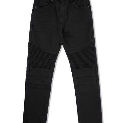 X RAY Kid's and Boy's Stretch Moto Denim Jeans