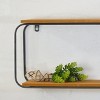 VIP Wood 24 in. Brown 2 Tier Wall Shelf - 4 of 4
