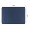 REGALWOVEN Faux Leather Heat Resistant Washable Wipeable Placemats 17 x 12 Inch 6 Pcs - 4 of 4