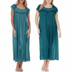 Ezi Satin Silk Nightgown For Women - 1 of 4