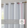 HLC.ME Dakota 100% Blackout Thick Thermal Insulated Energy Efficient Heat Blocking Curtains Grommet Panels, Set of 2 - 2 of 4