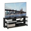 Furinno 3-Tier TV Stand for TVs up to 48" TV Console Table Entertainment Center w/Open Storage Shelves,Americano - 2 of 4