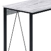 XIYUYEU Home Office Desk 47" Modern Writing Desk with X-Shaped Metal Legs for Office, Study - 3 of 4