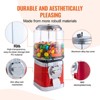 VEVOR Gumball Machine for Kids, 16"H Home Candy Vending Machine, PC Round Gumball Dispenser, Bubble Gum Machine for Game Stores - 4 of 4