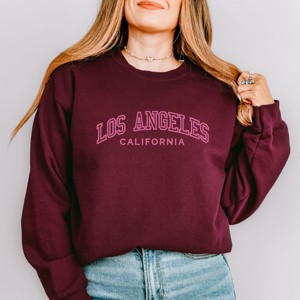 Simply Sage Market Embroidered Los Angeles CA Sweatshirt - 1 of 4