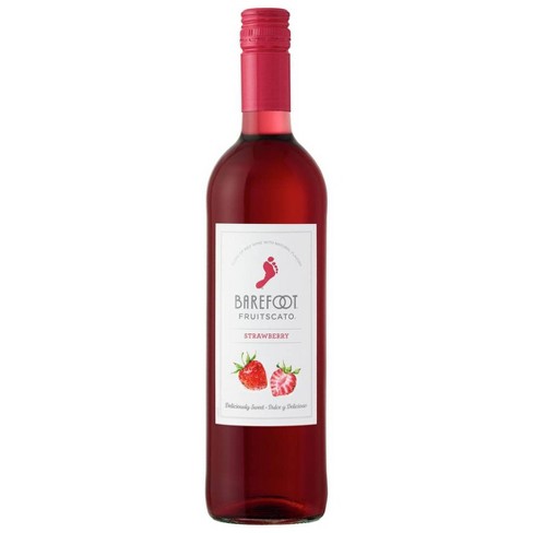 Barefoot Cellars Fruitscato Strawberry Moscato Sweet Wine - 750ml Bottle - image 1 of 4