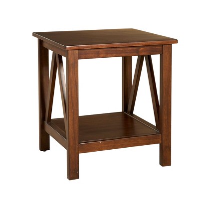 Titian End Table Brown - Linon