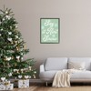 Stupell Industries Green Say It Ain't Snow Black Framed Giclee Art - 2 of 4