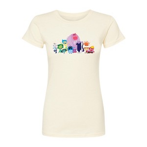 Women's - Inside Out 2 - Joy And Friends Fitted Graphic T-Shirt - 1 of 2