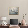 Art Remedy Two birds and a blossom branch Rustic Chic Farmhouse Wall Art Framed - 2 of 4