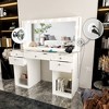 Federica Lighted Makeup Vanity - Boahaus - 2 of 4