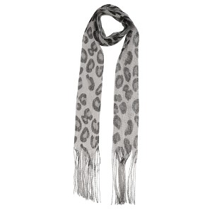 Unique Bargains Animal Print Scarf 1 Pc - 1 of 4