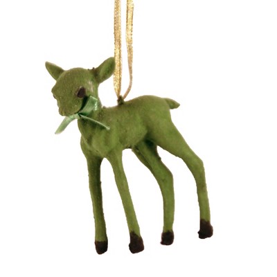 Cody Foster 3.75 In Fawn Ornament Retro Vingage-Like Tree Ornaments