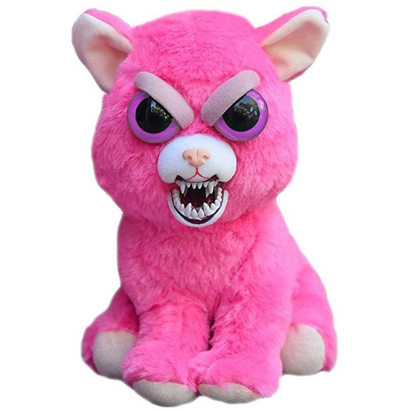 William Mark Corp Feisty Pets Plush, Lady Monstertruck 8.5" Cat, 1 of 2