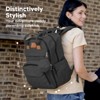 KeaBabies Diaper Bag with Changing Pad - Waterproof Baby Bag, Travel Diaper Bags, Baby Diaper Bag Backpack - 4 of 4