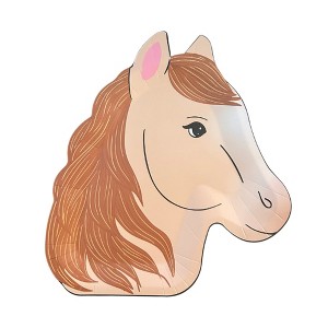 Daydream Society - Pony Large Plates - Pack of 8 Paper Plate - 1 of 3