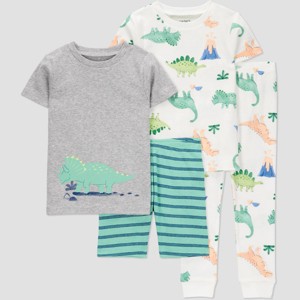 Carter's Just One You® Toddler Boys' 4pc Snug Fit Pajama Set - 1 of 3