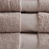 Vynxaria Luxurious Taupe 6 Piece Turkish Cotton Towel Set - 4 of 4