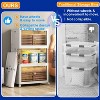 Musment Storage Bins with Lids, Foldable Plastic Storage Container with Door, Stackable Collapsible Storage Bins for Closet Organizers and Storage - 2 of 4