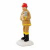 Department 56 Villages 3.25 In Safe And Sound Snow Village Fireman Kitty Village Figurines - 3 of 3