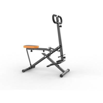 Dexmalle Squat Machine for Home- Assist Trainer for Glutes Workout Foldable with Resistance Bands