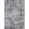 Acekool Floral Area Rug Machine Washable Non-Slip Low-Pile Soft Medallion Vintage Carpet - 2 of 4