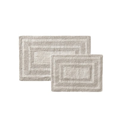 2pc Logan Bath Rug Set Gray - Eddie Bauer