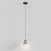 ET2 Lighting Dewdrop 1 - Light Pendant in  Black - 3 of 3