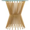 TOV Furniture Grace Glass Side Table By Inspire Me! Home Decor - 3 of 4
