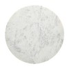 Treasure Trove Accents Bancroft Dining Table 2 Cartons Bancroft Natural/White: 6-Seater, Acacia Frame, Marble Top - 4 of 4