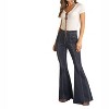 Women's Cowgirl Front Seam Bargain Bell Flare Stretch Jean - Rock & Roll Denim - 2 of 4
