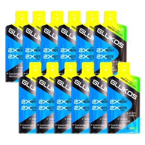 GLUKOS Lemon Lime Liquid Gel - 12pk/2oz - 1 of 4