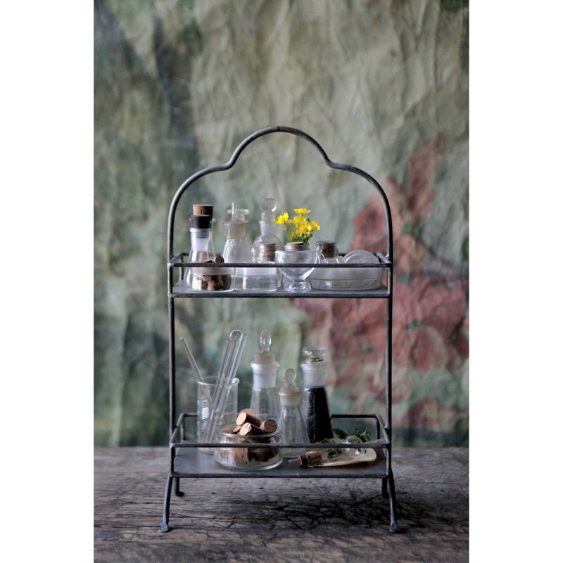 Metal 2 Tier Tray - Storied Home, 3 of 7