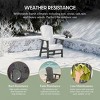 WestinTrends Outdoor Patio Shell-back Adirondack Dining Chair Weather Resistant - 3 of 4