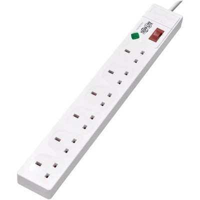 Tripp Lite 6-Outlet Surge Suppressor/Protector - 6 x BS 1363/A - 250 J - 230 V AC Input