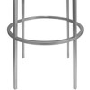 Meridian Furniture,Tyson Silver Iron Bar Stool - 4 of 4