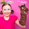 Living Puppets: Dobs The Brown Horse - 14" Plush Hand Puppet, Handmade - 3 of 4
